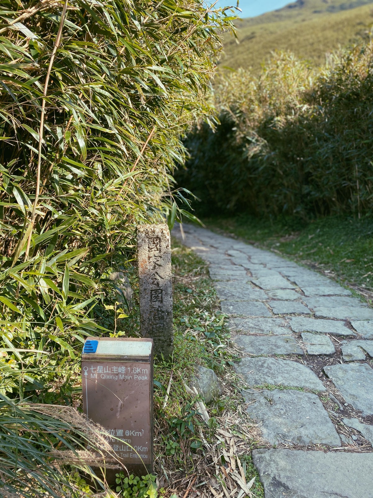 七星山 登山口