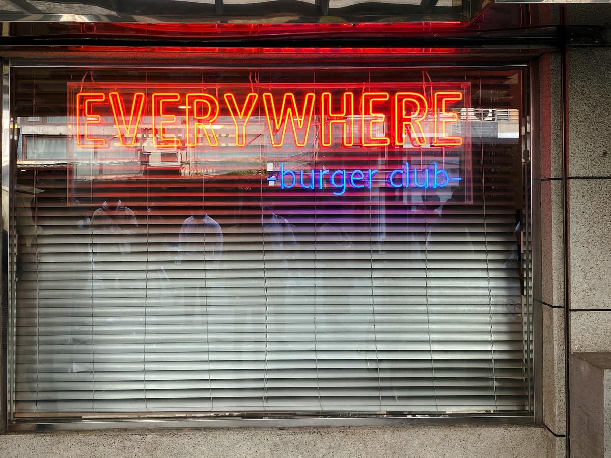 Everywhere burger club