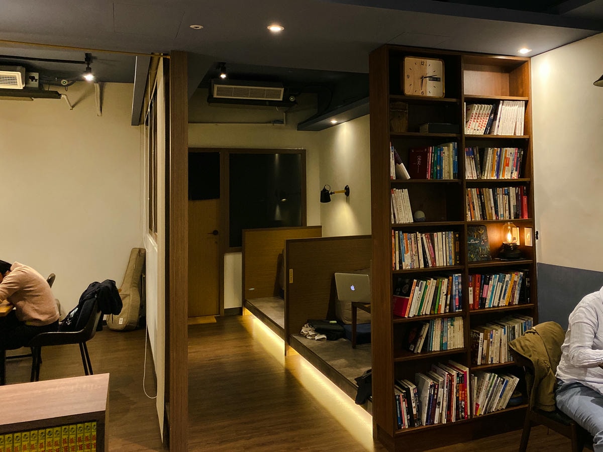 台北讀書咖啡廳