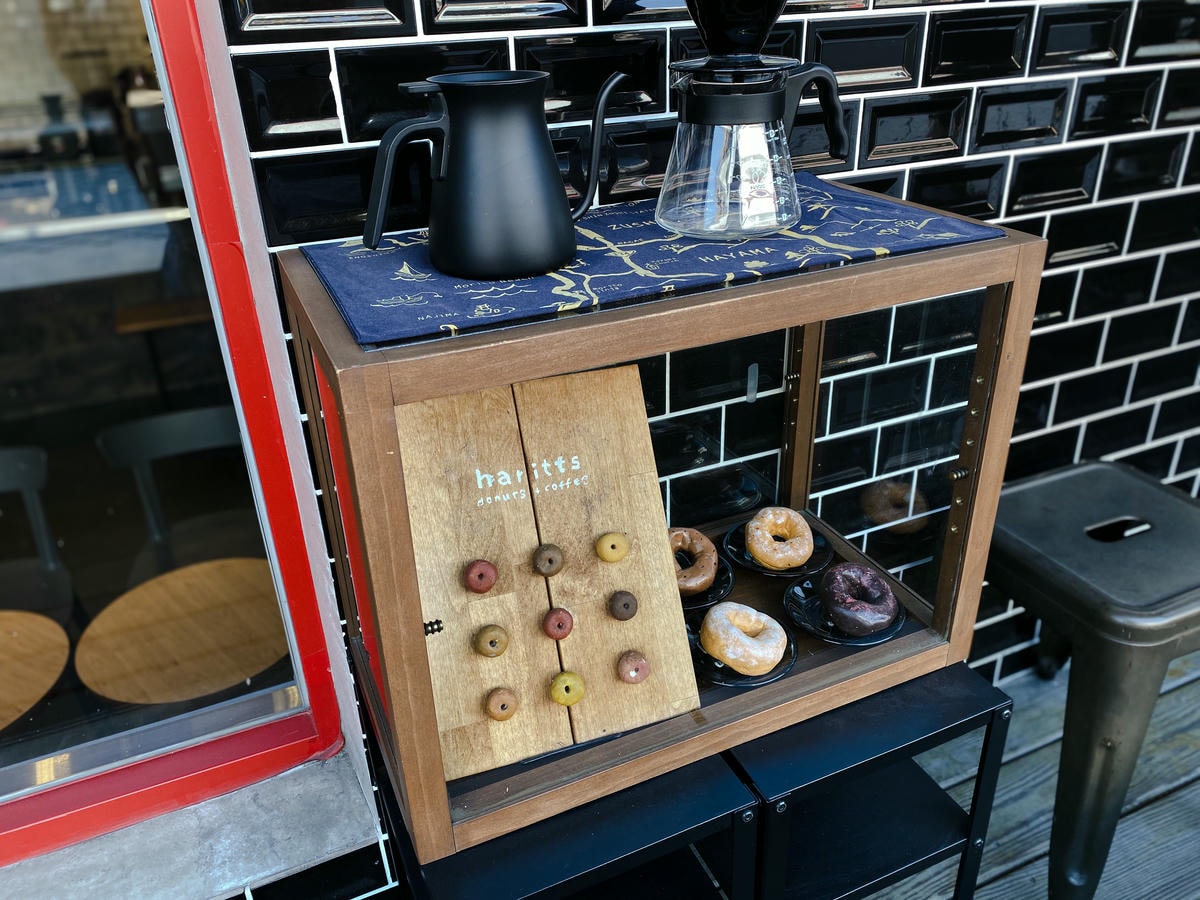 台北咖啡廳|Coffee and couple 日系街頭工業風 咖啡和Haritts甜甜圈的下午茶 - 第2張圖
