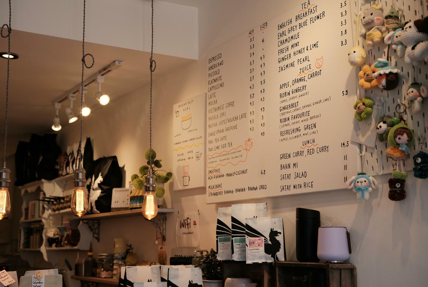 倫敦咖啡廳推薦|The Robin Cafe 藏在陽光午後裡的可愛日系小店 - 第4張圖 倫敦咖啡廳推薦|The Robin Cafe 藏在陽光午後裡的可愛日系小店